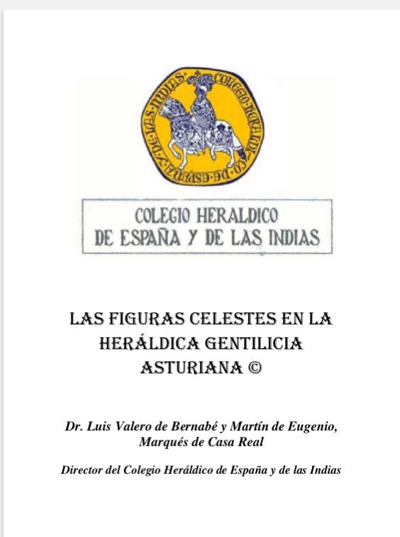 Las Figuras Celestes en la Heráldica Gentilicia Asturiana.