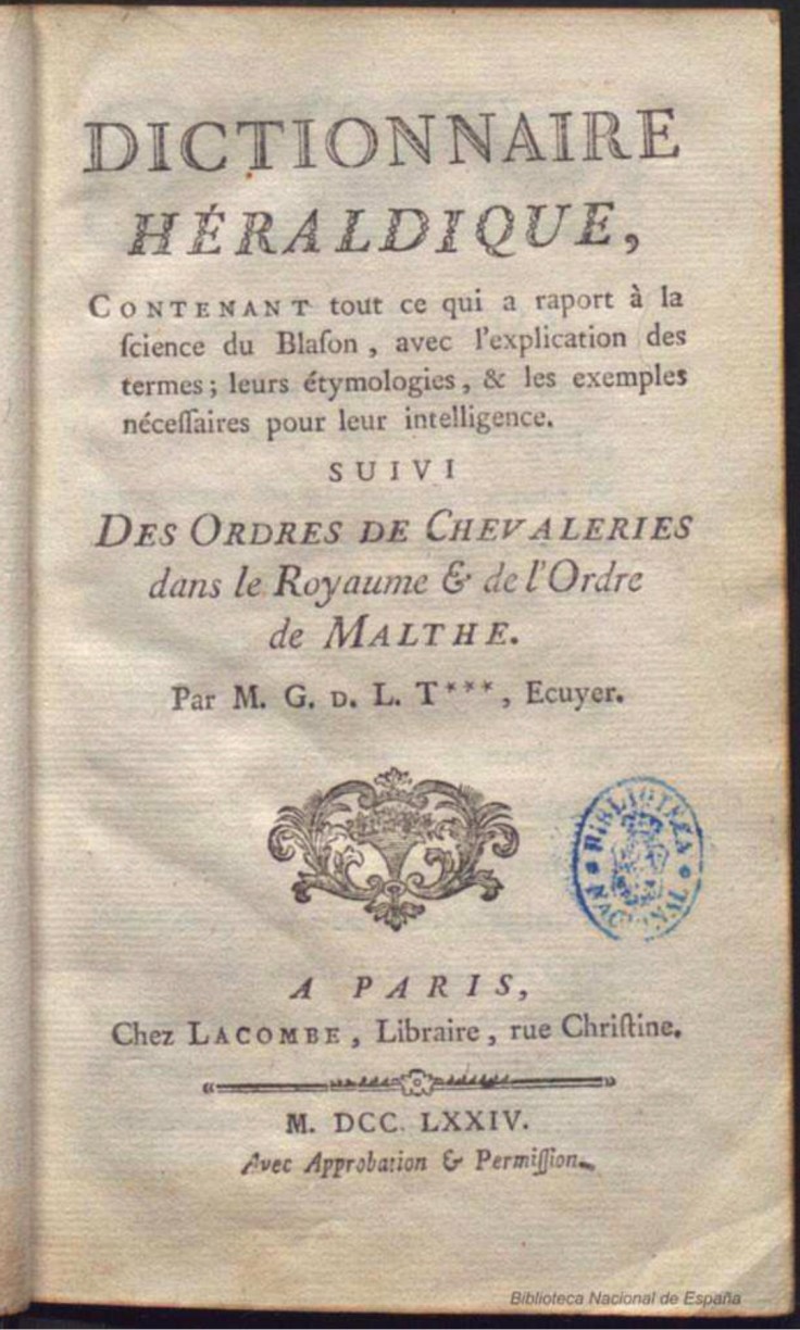 BIBLIOTECA GENEALÓGICA HERÁLDICA Y NOBILIARIA GENEALOGÍA Y HERÁLDICA